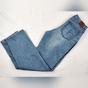 Jag Western Glove Works Size 12 Straight Leg Cotton Stretch High Rise Jeans